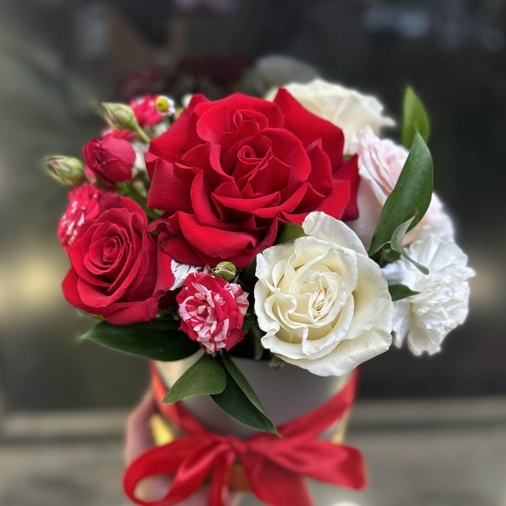 Цветы в коробке 